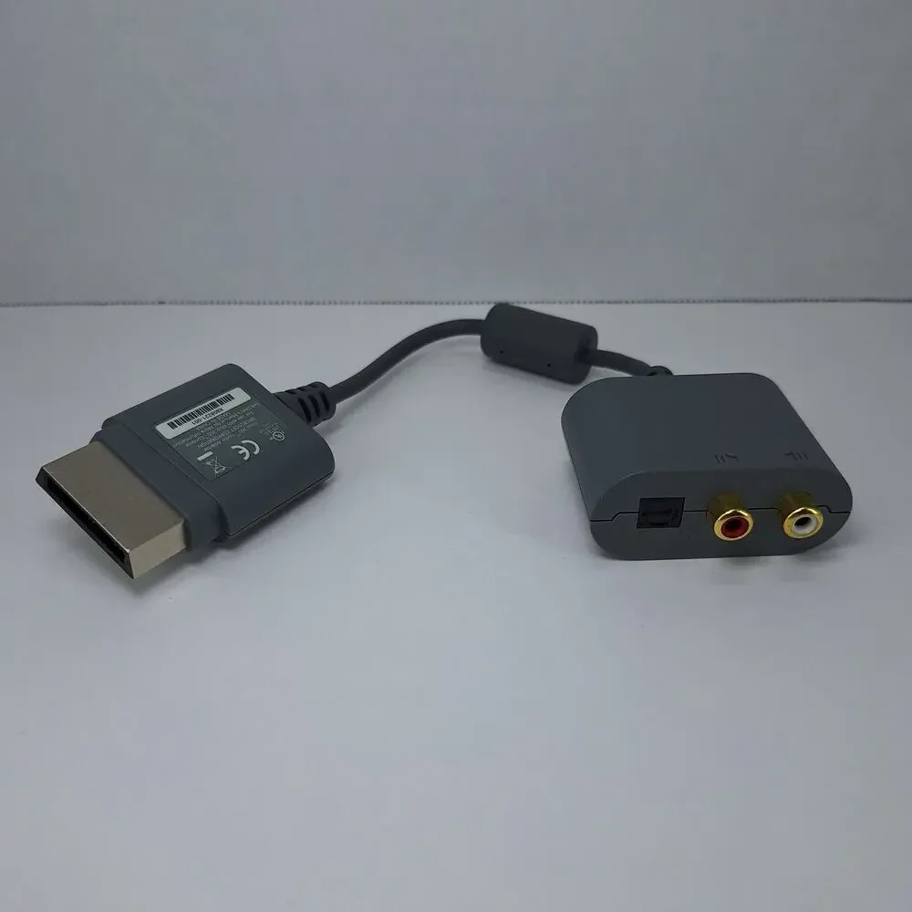 Microsoft Xbox 360 Original Genuine OEM RCA Audio Adapter Cable X808221-001